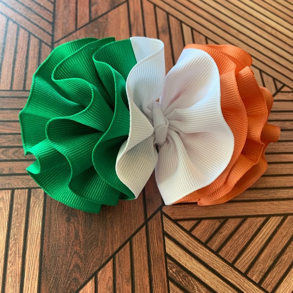 COPY - Flag of Ireland Hair Bow - Irish Pride Gifts - Picture 10 of 10
